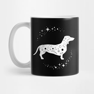 Cosmic Dachshund Adventure Mug